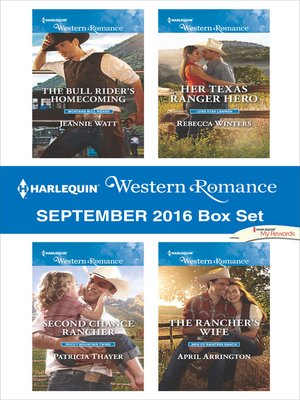 cover image of Harlequin Western Romance September 2016 Box Set